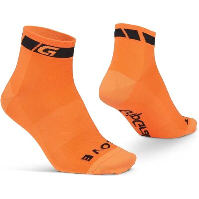 Chaussettes d'été basses GripGrab Classic - Orange - S - Publicité Chaussettes d'été basses GripGrab Classic - Orange - S - Publicité