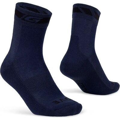 GripGrab Merino Winter Chaussettes - Marine - Support, Coussinet, Renforcé - Chaussettes GripGrab Merino Winter Chaussettes - Marine - Support, Coussinet, Renforcé - Chaussettes
