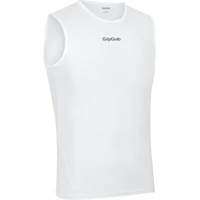 GripGrab Ultralight ärmelloses Mesh-Baselayer - XS Weiß - Basisschichten GripGrab Ultralight ärmelloses Mesh-Baselayer - XS Weiß - Basisschichten