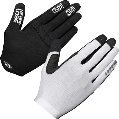 GripGrab Aerolite InsideGrip långa fingervantar - Vita - MTB Vantar GripGrab Aerolite InsideGrip långa fingervantar - Vita - MTB Vantar