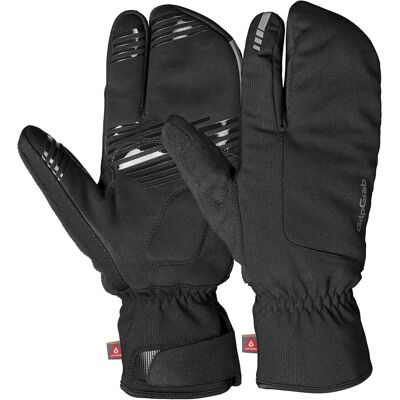 Gants GripGrab Nordic 2 Windproof Hiver Profond - S - Noir - Publicité Gants GripGrab Nordic 2 Windproof Hiver Profond - S - Noir - Publicité