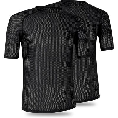 GripGrab Ultralet Mesh Baselayer 2-pack - Svart GripGrab Ultralet Mesh Baselayer 2-pack - Svart