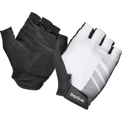 GripGrab Ride RC Lite Polstrede sommerhansker med korte fingre - Hvit GripGrab Ride RC Lite Polstrede sommerhansker med korte fingre - Hvit