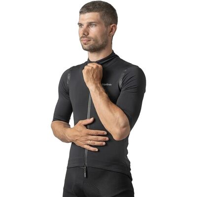 GripGrab AquaRepel Water-Resistant Short Sleeve Jersey - Sort - XXL GripGrab AquaRepel Water-Resistant Short Sleeve Jersey - Sort - XXL