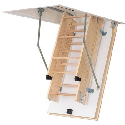 DOLLE extra 3-teilig Bodentreppe - 140×70 cm Öffnung - bis 285 cm Raumhöhe DOLLE extra 3-teilig Bodentreppe - 140×70 cm Öffnung - bis 285 cm Raumhöhe