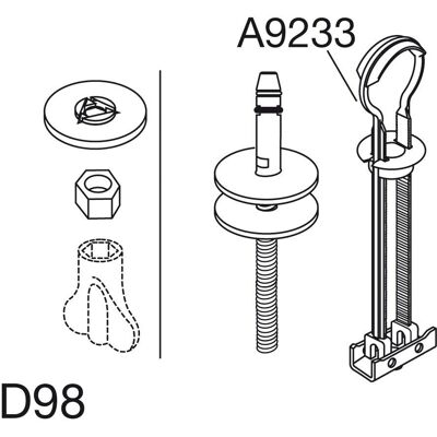 Witte Toiletzitting Pressalit 780000-D98999 met soft-close & lift-off - Toiletzitting Witte Toiletzitting Pressalit 780000-D98999 met soft-close & lift-off - Toiletzitting