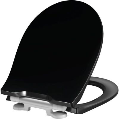 Pressalit 1004111-DG4925 Zwart Soft Close WC-zitting Pressalit 1004111-DG4925 Zwart Soft Close WC-zitting