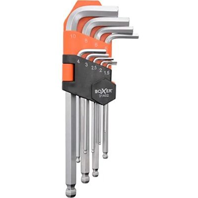 Boxer Modell 31402 9-teiliges Chrom-Vanadium-Satz - Steckschlüssel-Set Boxer Modell 31402 9-teiliges Chrom-Vanadium-Satz - Steckschlüssel-Set