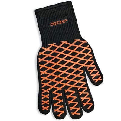 Guantes Resistentes al Calor Cozze - Naranja, Negro Guantes Resistentes al Calor Cozze - Naranja, Negro
