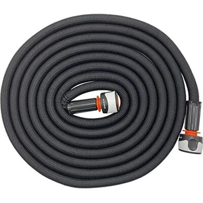 Green It Flex Gartenschlauch - 30m - Schwarz - Flexibel & Langlebig Green It Flex Gartenschlauch - 30m - Schwarz - Flexibel & Langlebig