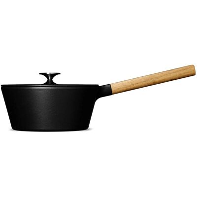Morsø 200970 Sautépanne - 1,7L, Svart, Støpejern, Dansk Design Morsø 200970 Sautépanne - 1,7L, Svart, Støpejern, Dansk Design