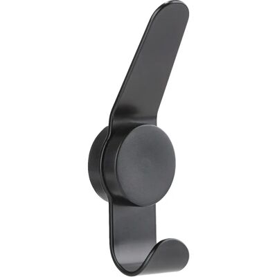 Gancho Doble Puck de Zone Denmark - Negro para Superficies Lisas Gancho Doble Puck de Zone Denmark - Negro para Superficies Lisas