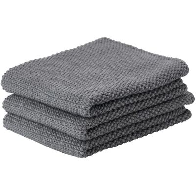 Torchon de Cuisine Zone Denmark 381090 - 27x27cm, Gris - Publicité Torchon de Cuisine Zone Denmark 381090 - 27x27cm, Gris - Publicité