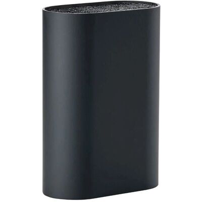 Zone Denmark Messerblock Schwarz - 17x9 cm, Modernes Skandinavisches Design Zone Denmark Messerblock Schwarz - 17x9 cm, Modernes Skandinavisches Design