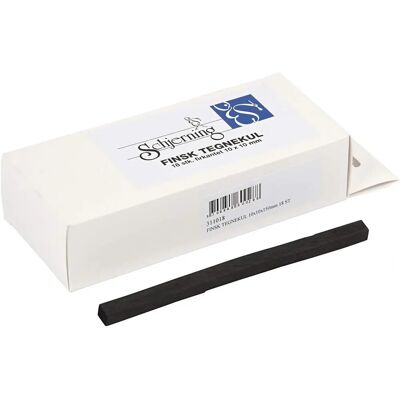 CC Hobby Kohlenstifte - 10x10 mm, 15 cm, 18 Stück - Skizzieren CC Hobby Kohlenstifte - 10x10 mm, 15 cm, 18 Stück - Skizzieren