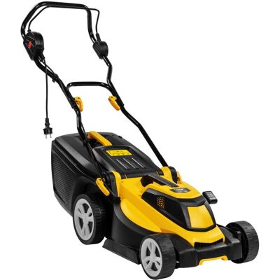 TEXAS TME 1600 Elektrisk gressklipper - 38cm, 1600W, Gul TEXAS TME 1600 Elektrisk gressklipper - 38cm, 1600W, Gul