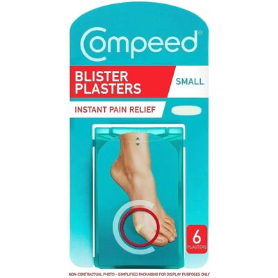 Compeed Small Blister Plasters - Hydrocolloid - 6 Pack Compeed Small Blister Plasters - Hydrocolloid - 6 Pack