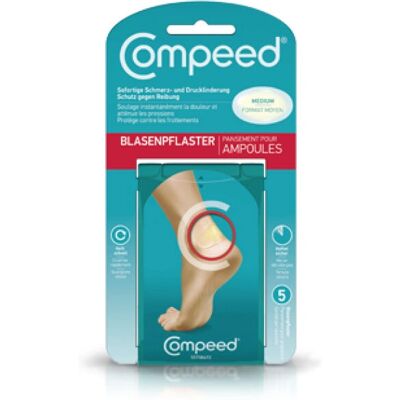 COMPEED - 5973351 - 4.2 x 6.8 cm - 5 St - Blasenpflaster COMPEED - 5973351 - 4.2 x 6.8 cm - 5 St - Blasenpflaster