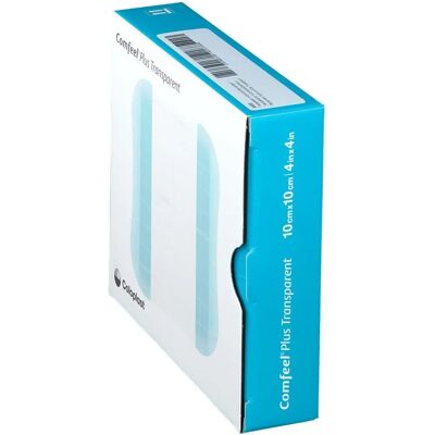 Coloplast Comfeel Plus Transparante hydrocolloïde pleister 10x10cm Coloplast Comfeel Plus Transparante hydrocolloïde pleister 10x10cm
