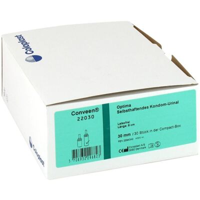 Coloplast GmbH Conveen Optima Kondom Urinal - 8cm, 30mm, 30 St Coloplast GmbH Conveen Optima Kondom Urinal - 8cm, 30mm, 30 St