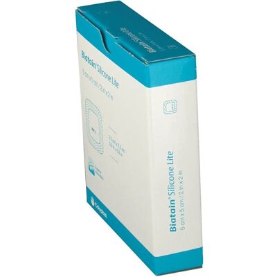 Coloplast Biatain Silicone Lite Schaumverband 5x5cm - Wundverband Coloplast Biatain Silicone Lite Schaumverband 5x5cm - Wundverband
