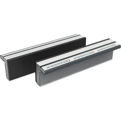 SCANGRIP Magnetische Spannbacken - Aluminium, 140mm, Sicher & Schonend SCANGRIP Magnetische Spannbacken - Aluminium, 140mm, Sicher & Schonend