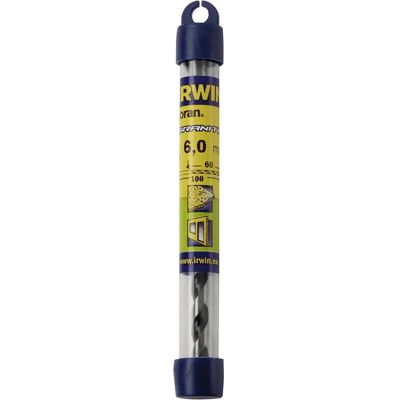 Irwin Granit-Bohrer - 6mm x 100mm Schlagbohren Hartes Material Irwin Granit-Bohrer - 6mm x 100mm Schlagbohren Hartes Material