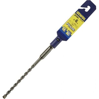 IRWIN Speedhammer Plus Bohrersatz 6,0 x 460mm - Bohrtyp - Mauerwerk - Blau IRWIN Speedhammer Plus Bohrersatz 6,0 x 460mm - Bohrtyp - Mauerwerk - Blau