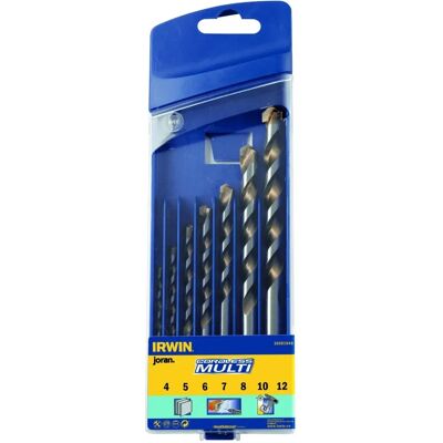 Zestaw Wierteł Bezprzewodowych Irwin - 7 sztuk, 4-12mm Zestaw Wierteł Bezprzewodowych Irwin - 7 sztuk, 4-12mm