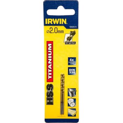 Matrice da perforazione TiN da 2mm Irwin - Per metallo e leghe Matrice da perforazione TiN da 2mm Irwin - Per metallo e leghe