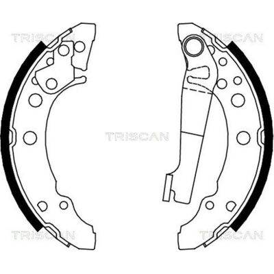 TRISCAN 8100 10340 Bremsesko - VAG kompatibel TRISCAN 8100 10340 Bremsesko - VAG kompatibel