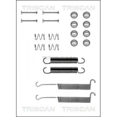 Triscan Bremsbacken - 5709147016954 Set Triscan Bremsbacken - 5709147016954 Set