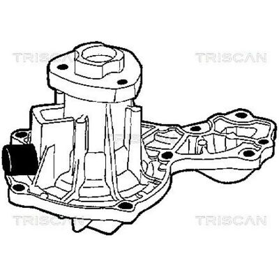TRISCAN 8600 29812 Wasserpumpe - Universell passend für VW, Audi, Seat, Ford TRISCAN 8600 29812 Wasserpumpe - Universell passend für VW, Audi, Seat, Ford
