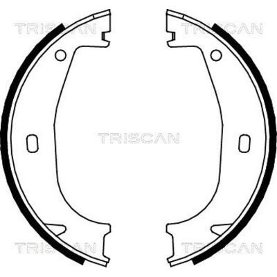TRISCAN 5709147146712 Brake Shoe Set - Brake System TRISCAN 5709147146712 Brake Shoe Set - Brake System