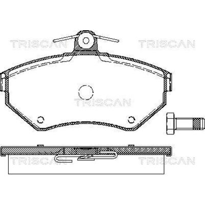 TRISCAN - 8110 29010 - Nicht vorbereitet für Verschleißanzeige - Indikator - Bremsbeläge Kit TRISCAN - 8110 29010 - Nicht vorbereitet für Verschleißanzeige - Indikator - Bremsbeläge Kit