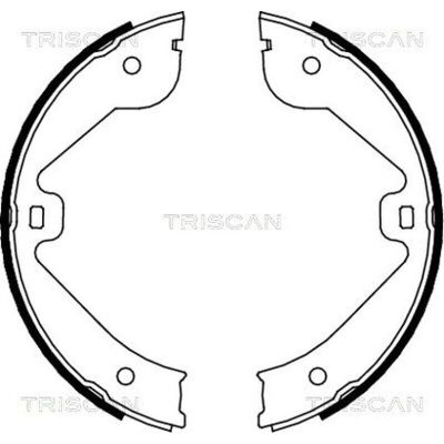 TRISCAN Bremsbacken - ECE R90 geprüft TRISCAN Bremsbacken - ECE R90 geprüft