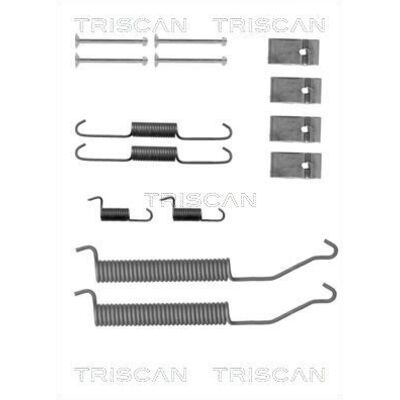 TRISCAN 8105 102609 Bremsesett for Ford Ranger, Mazda BT-50 TRISCAN 8105 102609 Bremsesett for Ford Ranger, Mazda BT-50