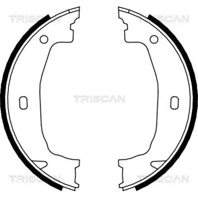 TRISCAN 8100 11011 BMW Bremsbackensatz - Für 3er, 1 5-türig, 3 Touring, 3 Coupé TRISCAN 8100 11011 BMW Bremsbackensatz - Für 3er, 1 5-türig, 3 Touring, 3 Coupé