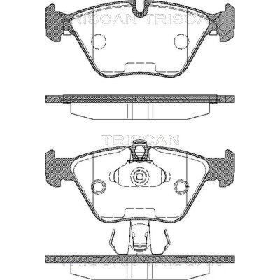 TRISCAN - 8110 11010 - Vorne - Kit - Bremsbeläge TRISCAN - 8110 11010 - Vorne - Kit - Bremsbeläge