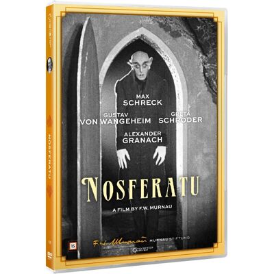 Max Schreck Nosferatu DVD - Klassinen mykkä kauhuelokuva Max Schreck Nosferatu DVD - Klassinen mykkä kauhuelokuva