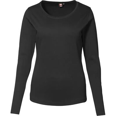 ID 0509 Fitted Langærmet Bomuld T-shirt - T-shirt ID 0509 Fitted Langærmet Bomuld T-shirt - T-shirt