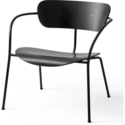&Tradition Pavilion Fauteuil AV 5 - Fauteuil, noir, chêne, empilable - Publicité &Tradition Pavilion Fauteuil AV 5 - Fauteuil, noir, chêne, empilable - Publicité