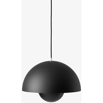 Suspension FlowerPot VP7 de Verner Panton - Noir - Acier Suspension FlowerPot VP7 de Verner Panton - Noir - Acier