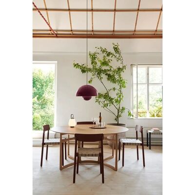 Suspension FlowerPot de Verner Panton - Gris-beige - Acier - 37cm Suspension FlowerPot de Verner Panton - Gris-beige - Acier - 37cm