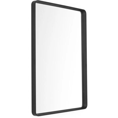 Miroir Mur Rectangulaire Audo Norm - Noir - Publicité Miroir Mur Rectangulaire Audo Norm - Noir - Publicité