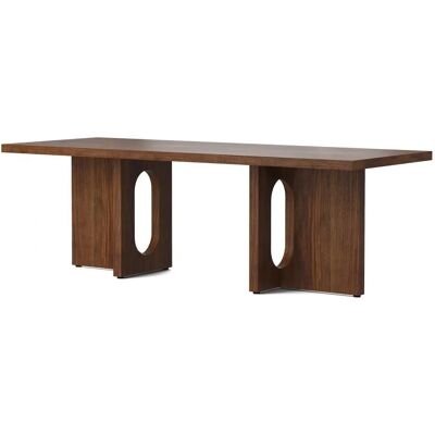Audo Copenhagen Androgyne Lounge Table Walnuss - Moderner Vielzweck-Kaffeetisch Audo Copenhagen Androgyne Lounge Table Walnuss - Moderner Vielzweck-Kaffeetisch
