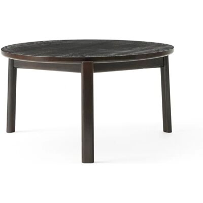 Audo Copenhagen Passage Lounge Table - Chêne foncé laqué - Ø70cm - Publicité Audo Copenhagen Passage Lounge Table - Chêne foncé laqué - Ø70cm - Publicité