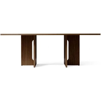 Audo Copenhagen Androgyne spisestuebord - Mørkt beiset eik - 210x100cm Audo Copenhagen Androgyne spisestuebord - Mørkt beiset eik - 210x100cm