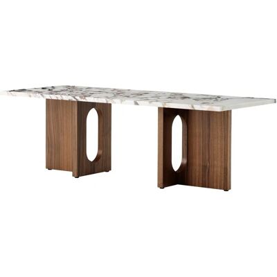 AUDO COPENHAGEN - Androgyne Lounge Table 120x45 - Walnut base AUDO COPENHAGEN - Androgyne Lounge Table 120x45 - Walnut base