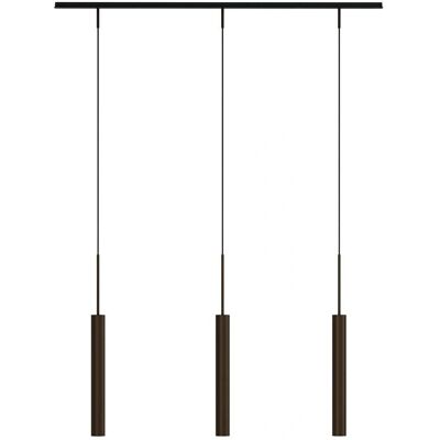 Audo Copenhagen Tubulaire Rail Suspendu 3 - Lampe suspendue moderne Audo Copenhagen Tubulaire Rail Suspendu 3 - Lampe suspendue moderne